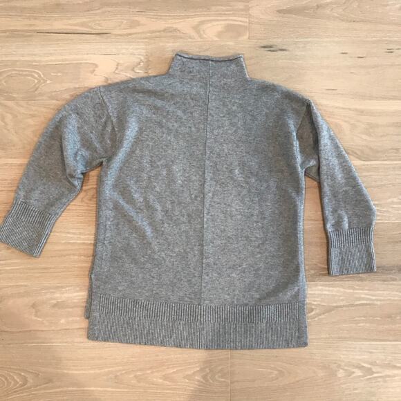 Urban Outfitters Oversized Mock Neck Long Sleeve Sweater XL Gray - Picture 3 of 5